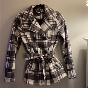 Plaid coat
